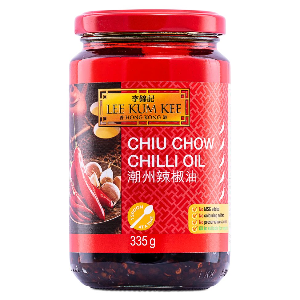 Lee Kum Kee Chiu Chow Chilli Oil 李錦記潮州辣椒油| 煮食油及酱料| 辣椒油／辣椒酱| Oriental Mart